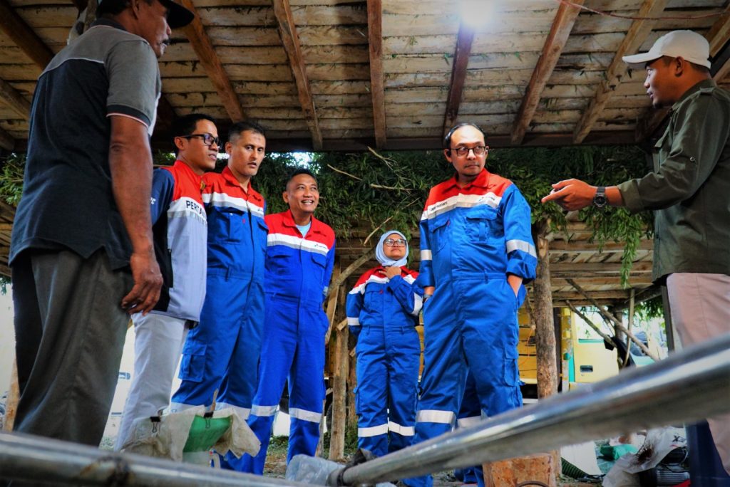 direktur utama blusukan ke lokasi program