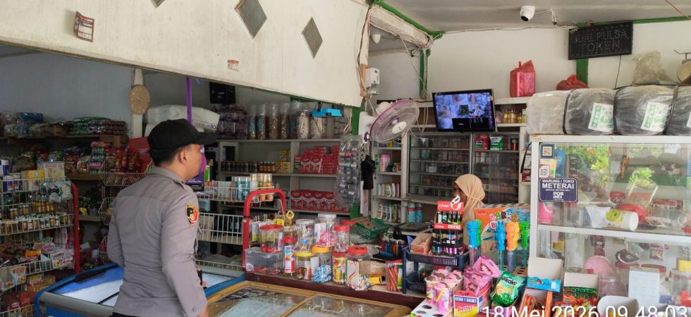 Polisi Air Besar Hadirkan Rasa Tenang bagi Pedagang Lewat Patroli Dialogis