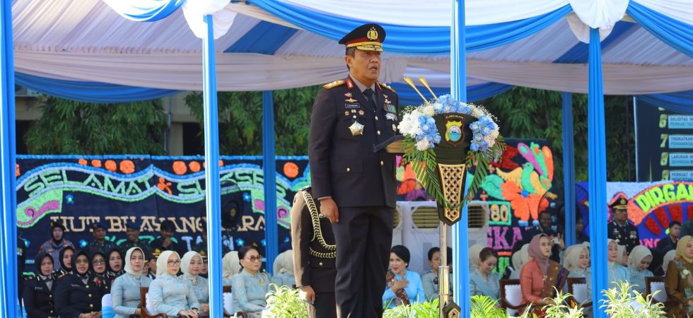 Upacara Hari Bhayangkara ke-80 di Mapolda Sulsel Berlangsung Khidmat, Kapolda Tegaskan Komitmen Penguatan Polri Presisi