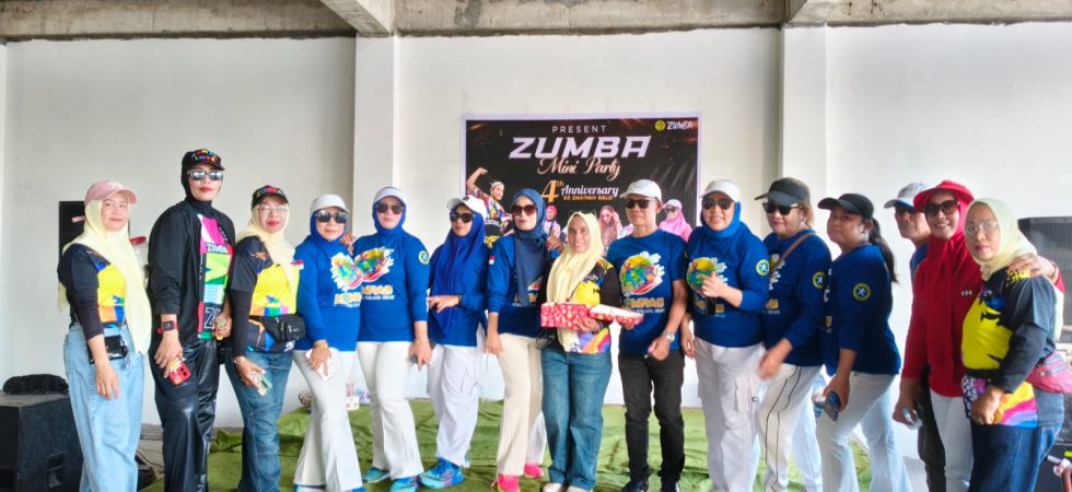 Komunitas Pinrang Sehat Ikuti Zumba & Dance Mix, di Anniversary SS, Zakiyah ke-4 Tahun
