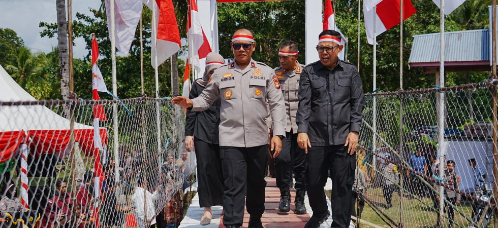 Wakapolda Sulsel Resmikan Jembatan di Dusun Bulu, Wujud Nyata Polri Hadir Berikan Manfaat bagi Masyarakat