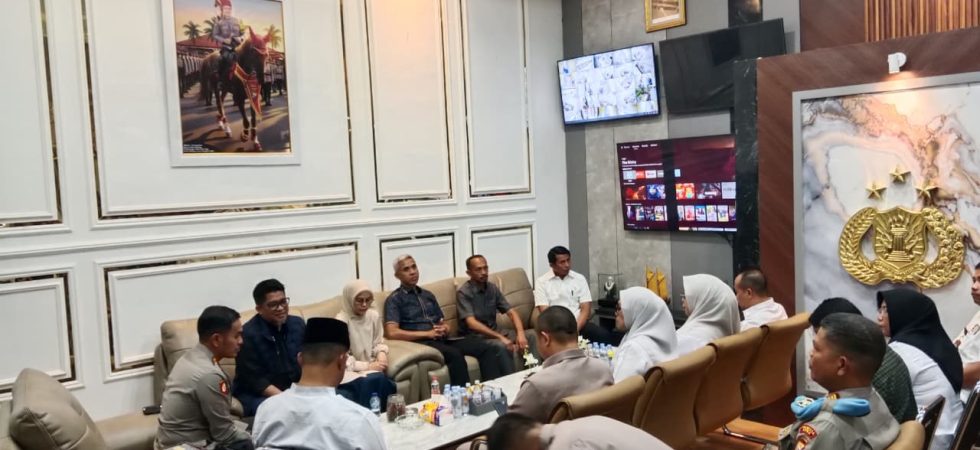 Silaturahmi, Kapolresta Gowa dan DPRD Perkuat Sinergitas