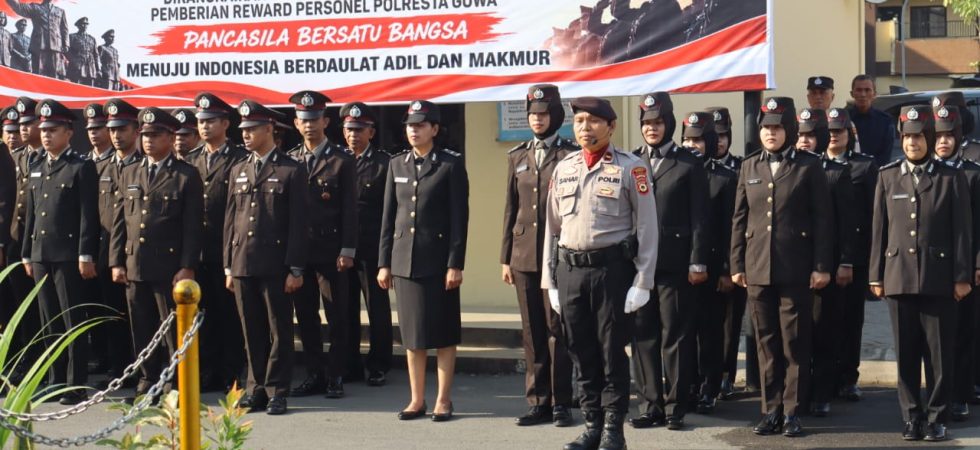Hari Kesaktian Pancasila, Polresta Gowa Teguhkan Pengabdian untuk Negeri